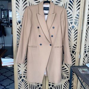 Club Monaco Camel Topcoat
